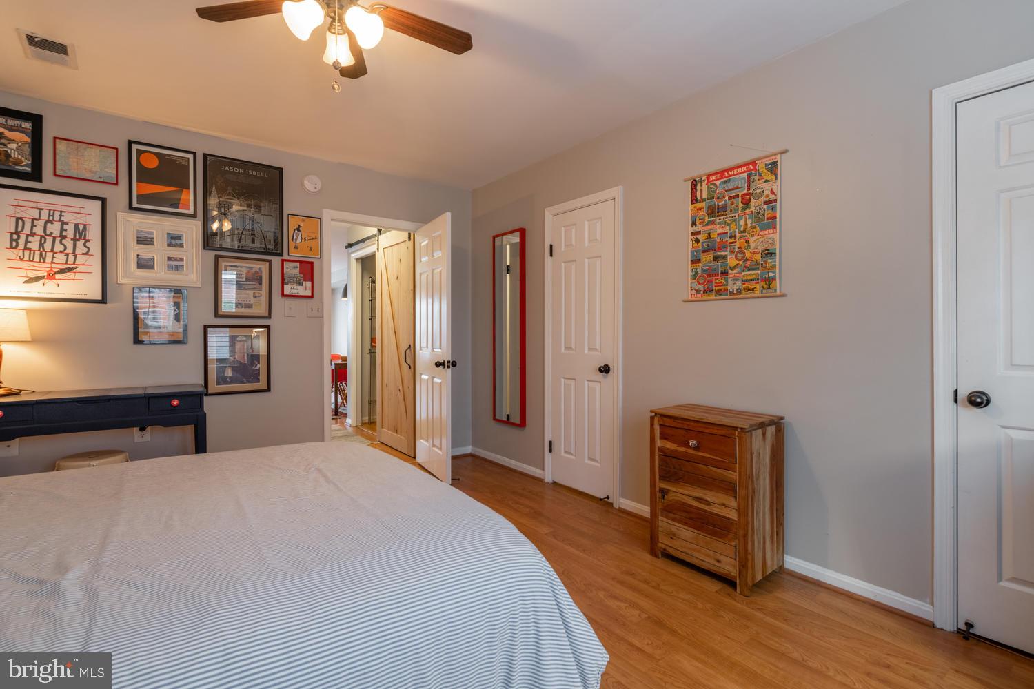 32 15th Street Northeast, Unit 32 Washington, DC 20003 - Photo 22 of 36 Spacious bedroom looking toward front