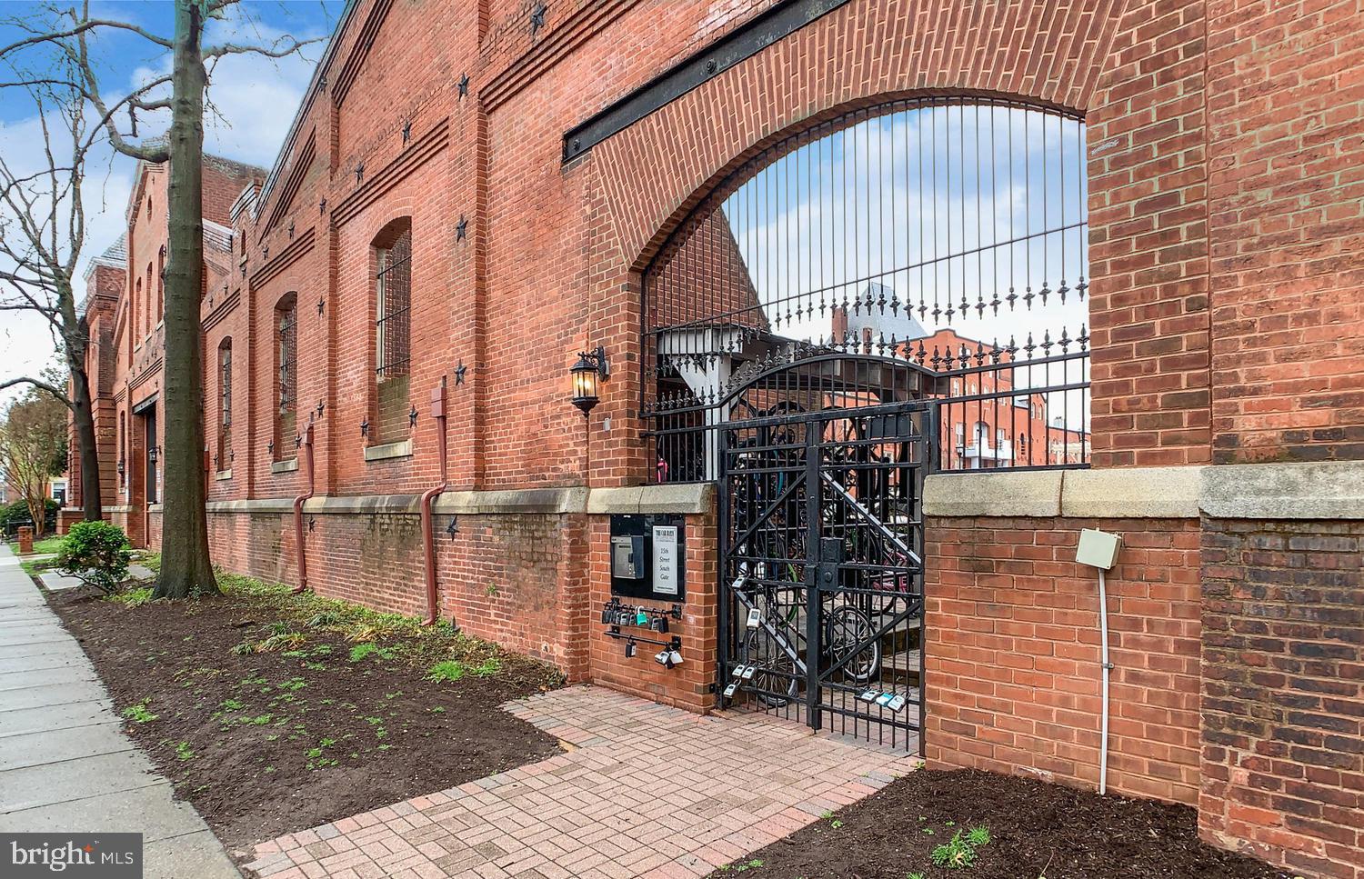 32 15th Street Northeast, Unit 32 Washington, DC 20003 - Photo 26 of 36 Bike storage shed at 15th St SOUTH gate