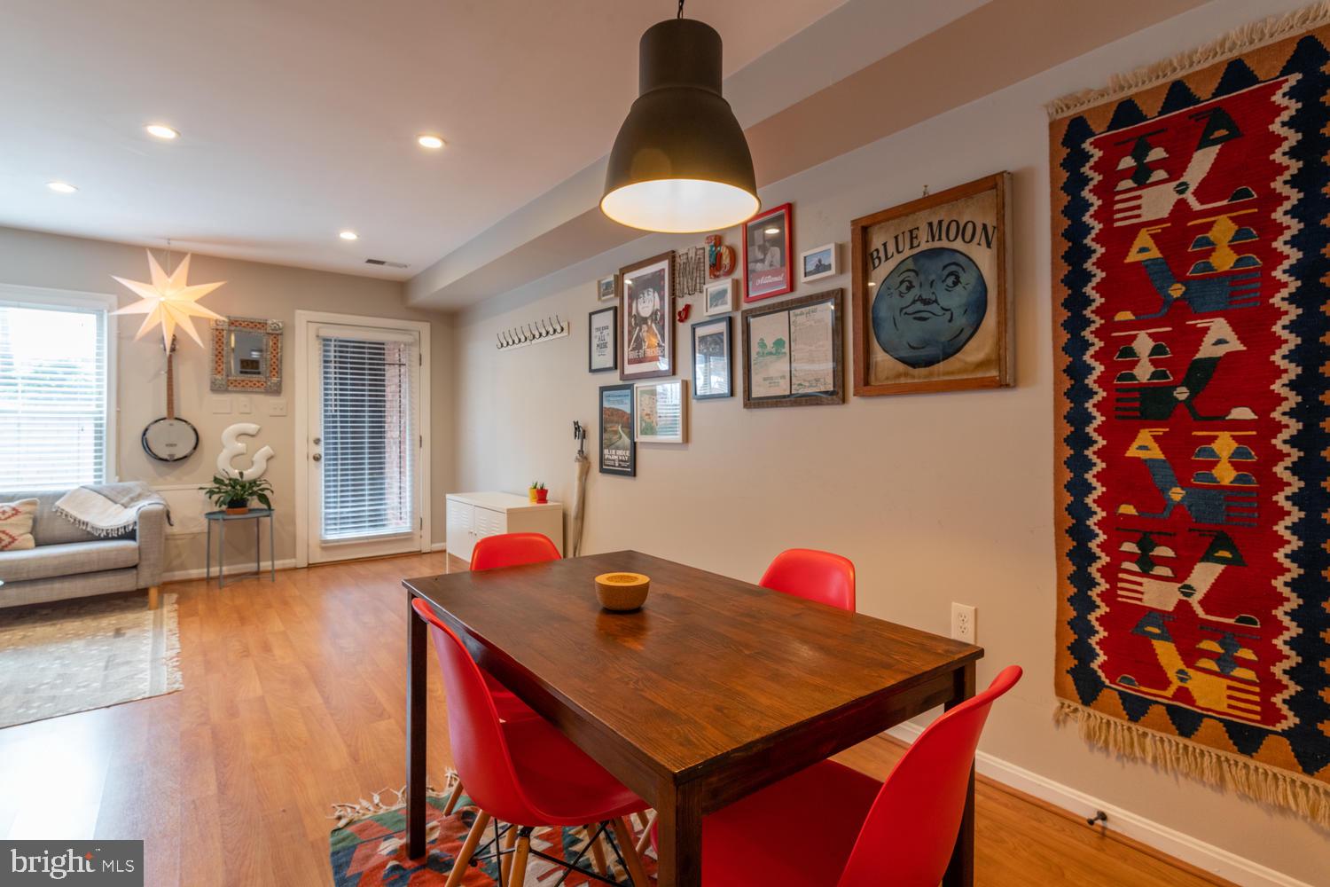 32 15th Street Northeast, Unit 32 Washington, DC 20003 - Photo 8 of 36 Dining area looking to front