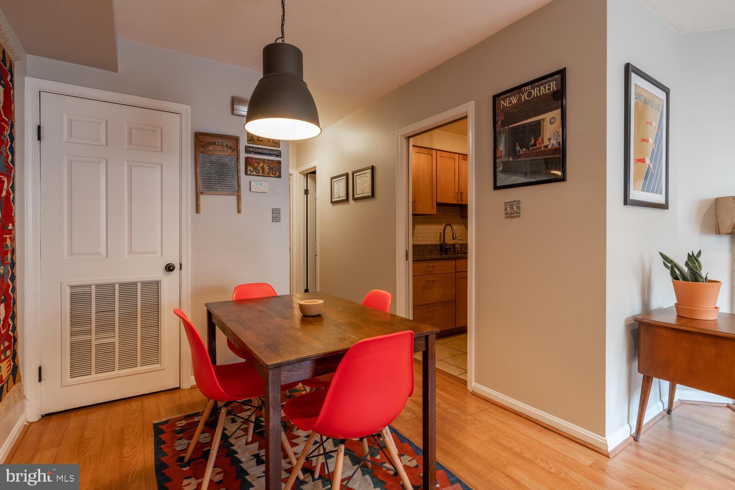 32 15th Street Northeast, Unit 32 Washington, DC 20003 - Photo 9 of 36 Dining area looking to kitchen
