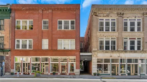 front view of an apartment building