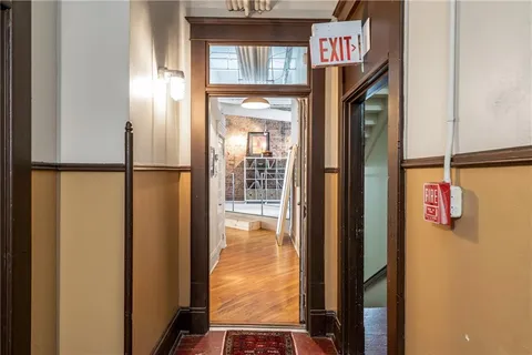 a view of a entryway door of the house