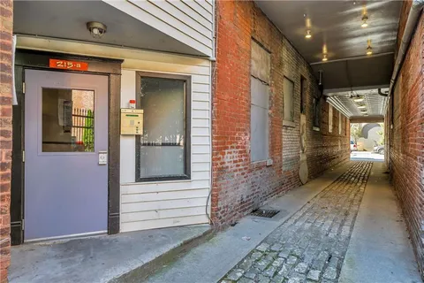 a view of a pathway of a house