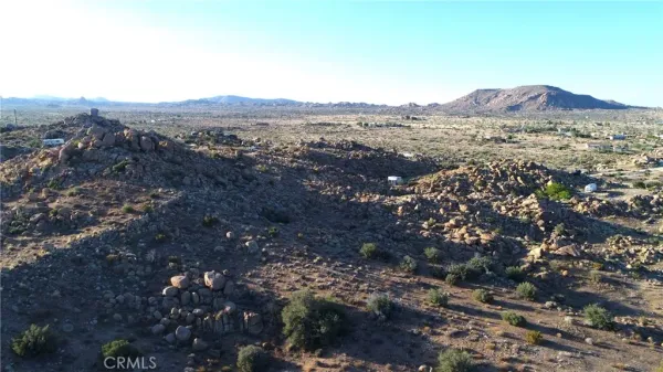 a view of a mountain in the distance