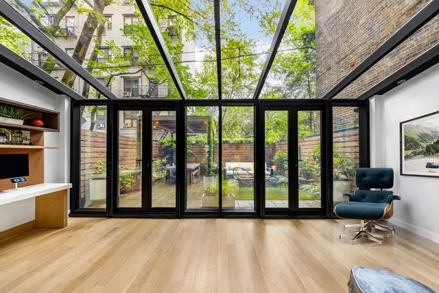 a view of livingroom with furniture and staircase
