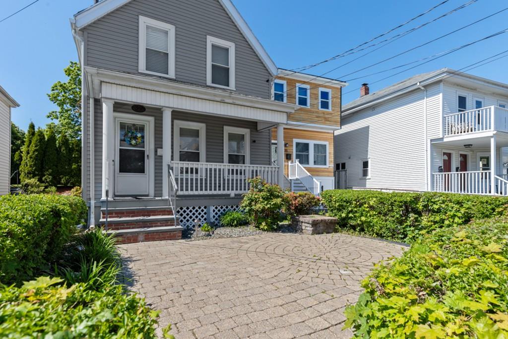 37 Alpine Street Somerville, MA 02144 - Photo 5 of 31 a front view of a house with garden