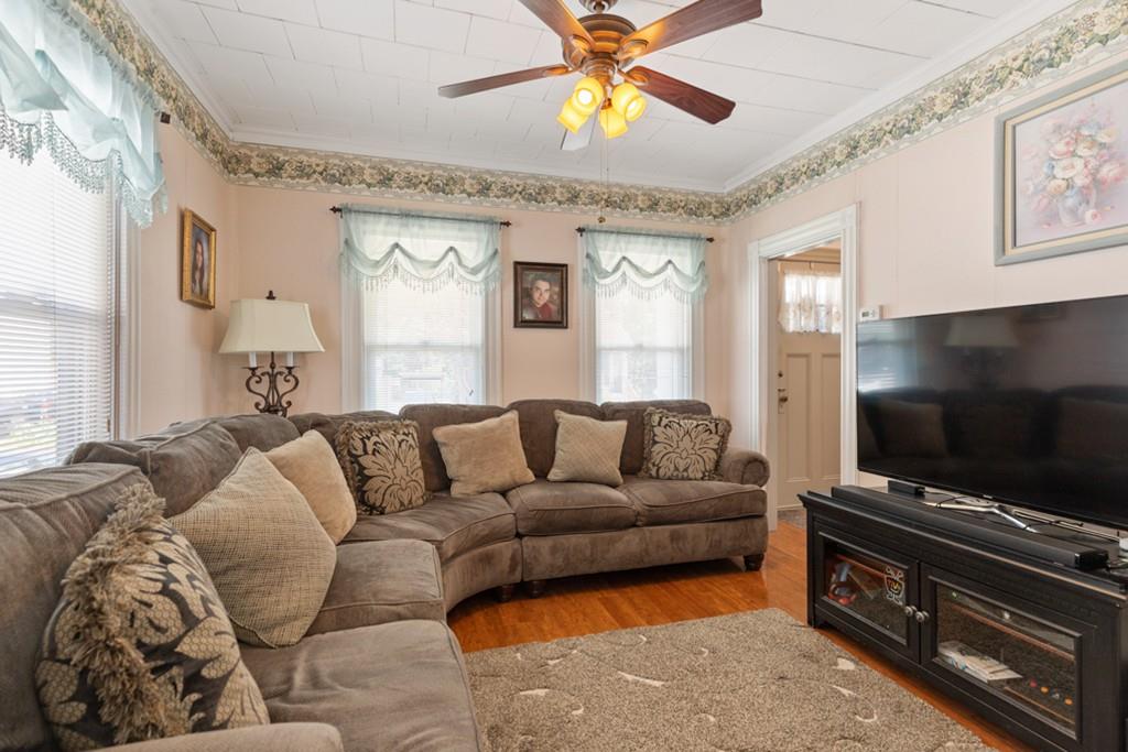 37 Alpine Street Somerville, MA 02144 - Photo 8 of 31 a living room with furniture and a flat screen tv
