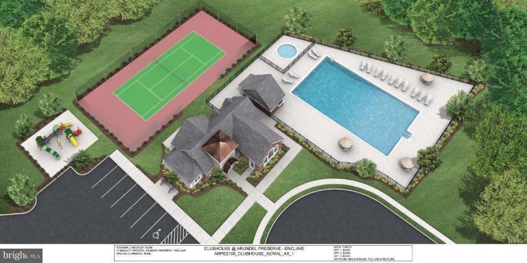 7629 Elmcrest Road Hanover, MD 21076 - Photo 4 of 14 Aerial View of Clubhouse