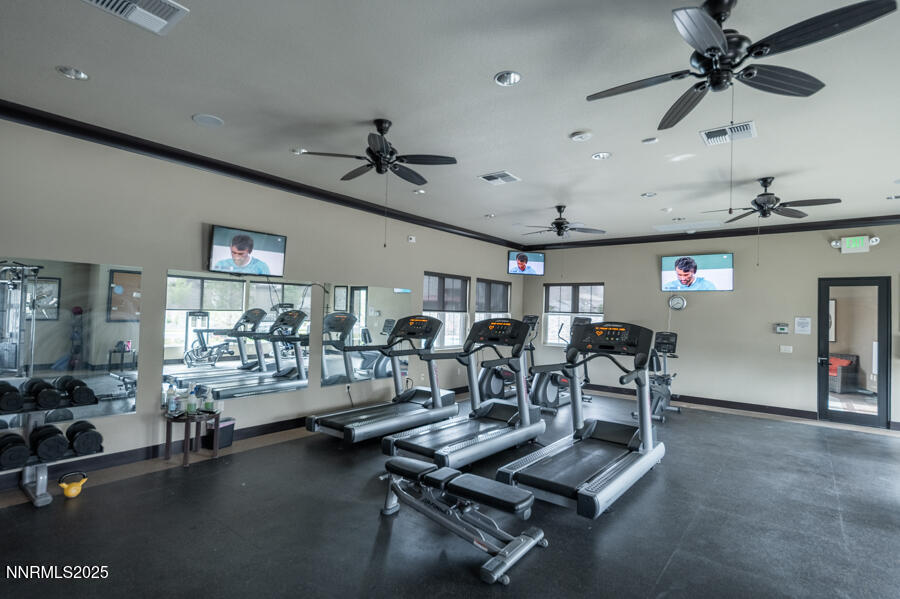 2295 Maximus Lane Reno, NV 89521 - Photo 44 of 62 a view of a room with gym equipment