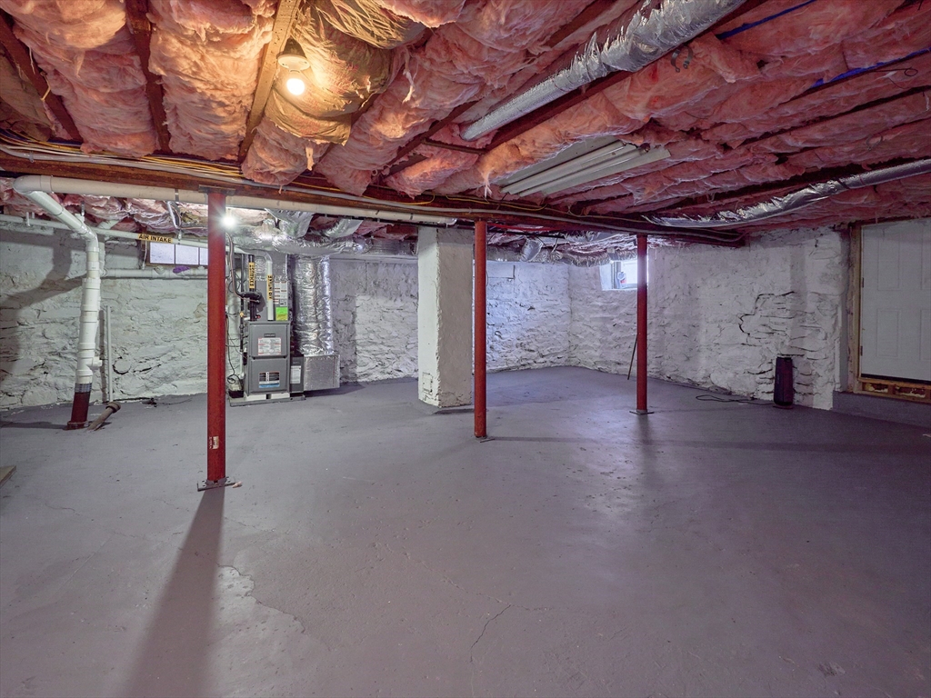 122 Copperfield Road Worcester, MA 01602 - Photo 30 of 30 a view of empty room with wooden ceiling