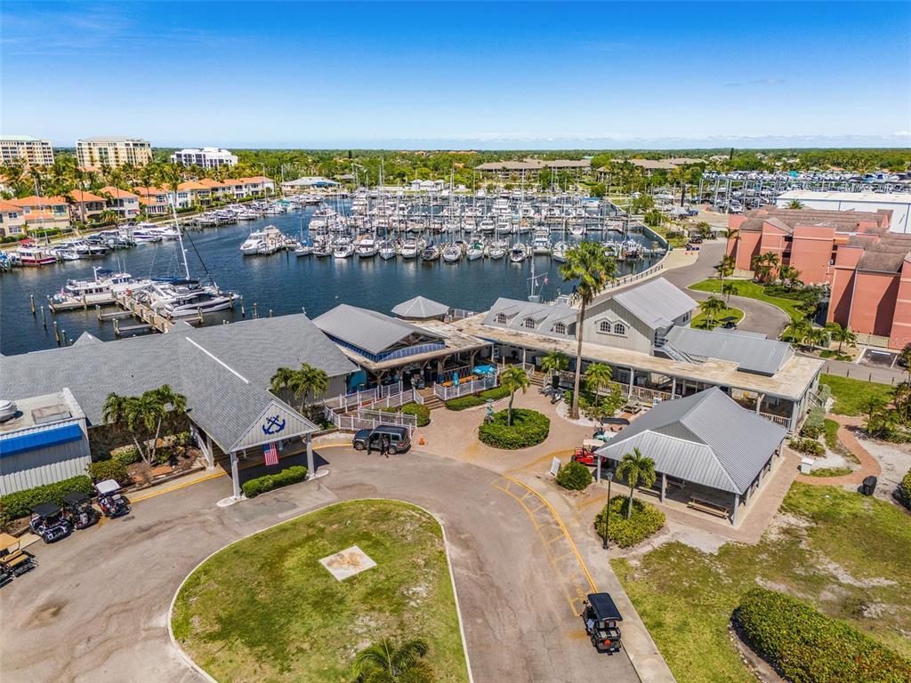 3312 Sunset Key Circle, Unit B Punta Gorda, FL 33955 - Photo 32 of 37 an aerial view of residential houses with outdoor space