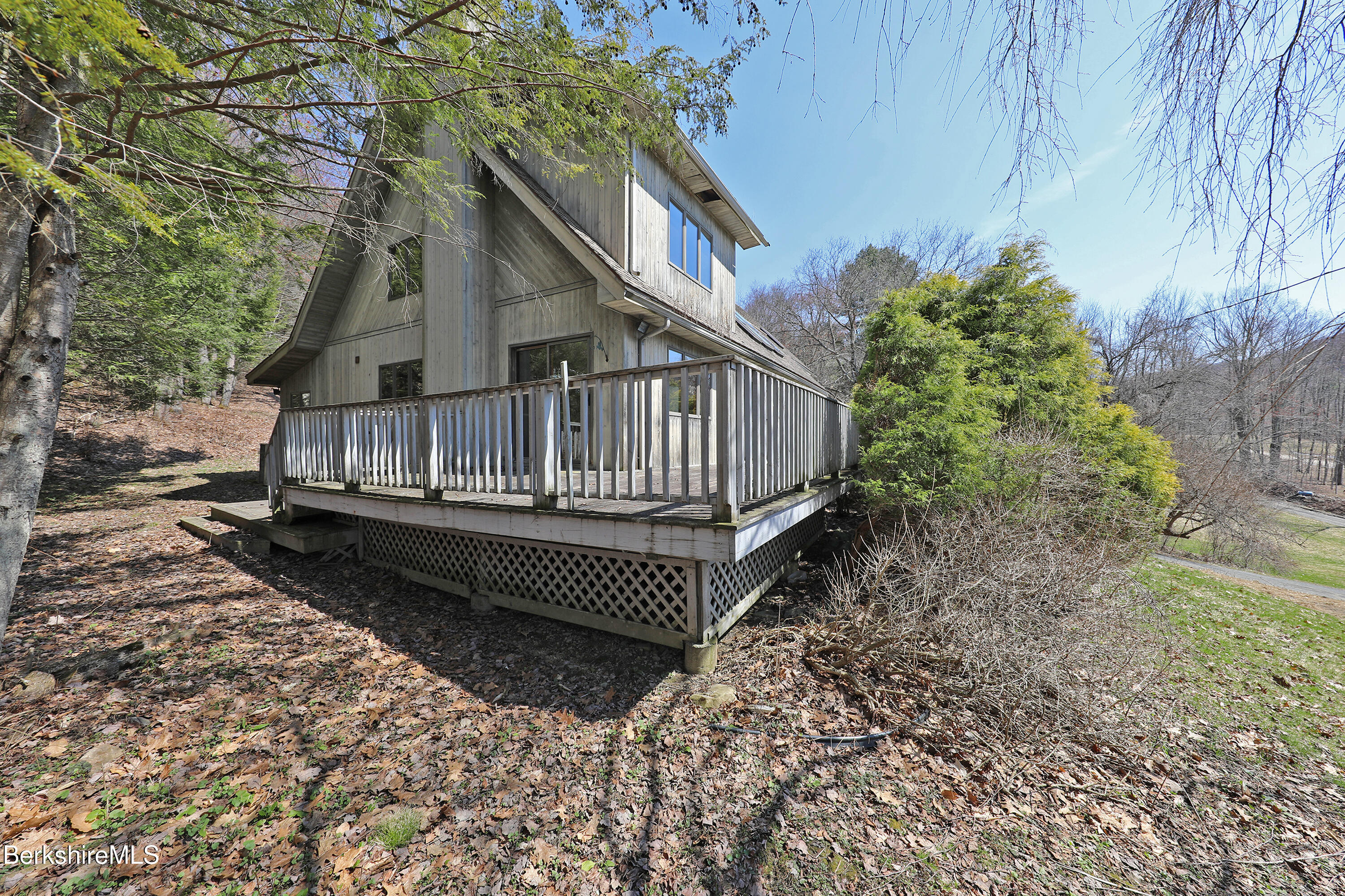 519 Kirchner Road Dalton, MA 01226 - Photo 4 of 42 a view of backyard with deck and wooden floor