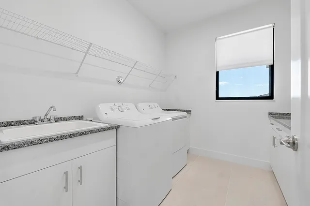 a view of entrance with an outdoor space