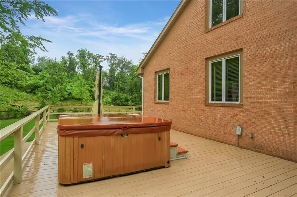 377 Magee Road Sewickley, PA 15143 - Photo 39 of 50 a view of a house with a swimming pool