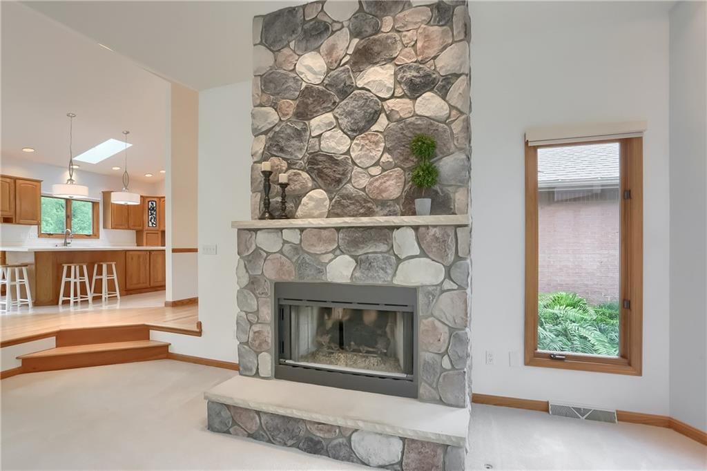 377 Magee Road Sewickley, PA 15143 - Photo 8 of 50 an empty room with fireplace and windows