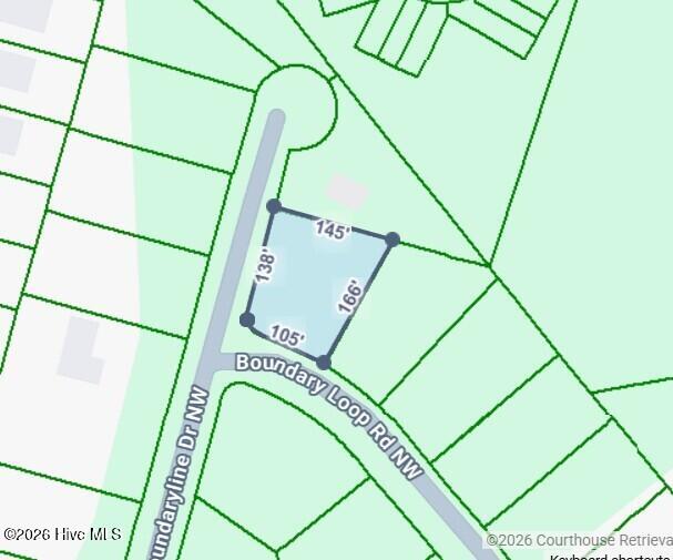 714 Boundary Loop Road Northwest Calabash, NC 28467 - Photo 3 of 6 Lot Measurements