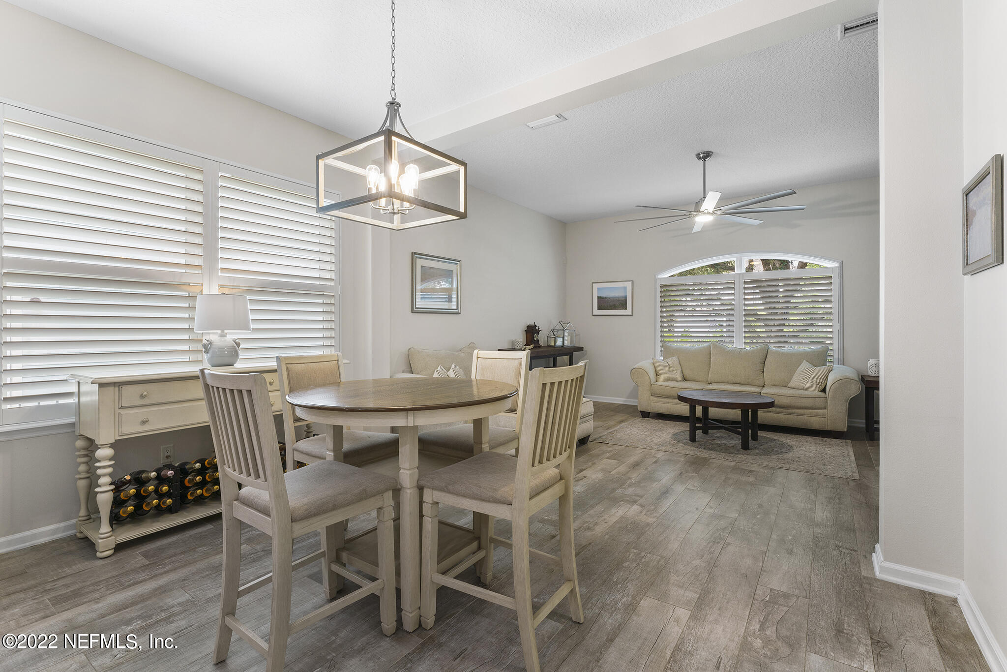 1145 Overdale Road St. Augustine, FL 32080 - Photo 25 of 85 a view of a dining room with furniture and window