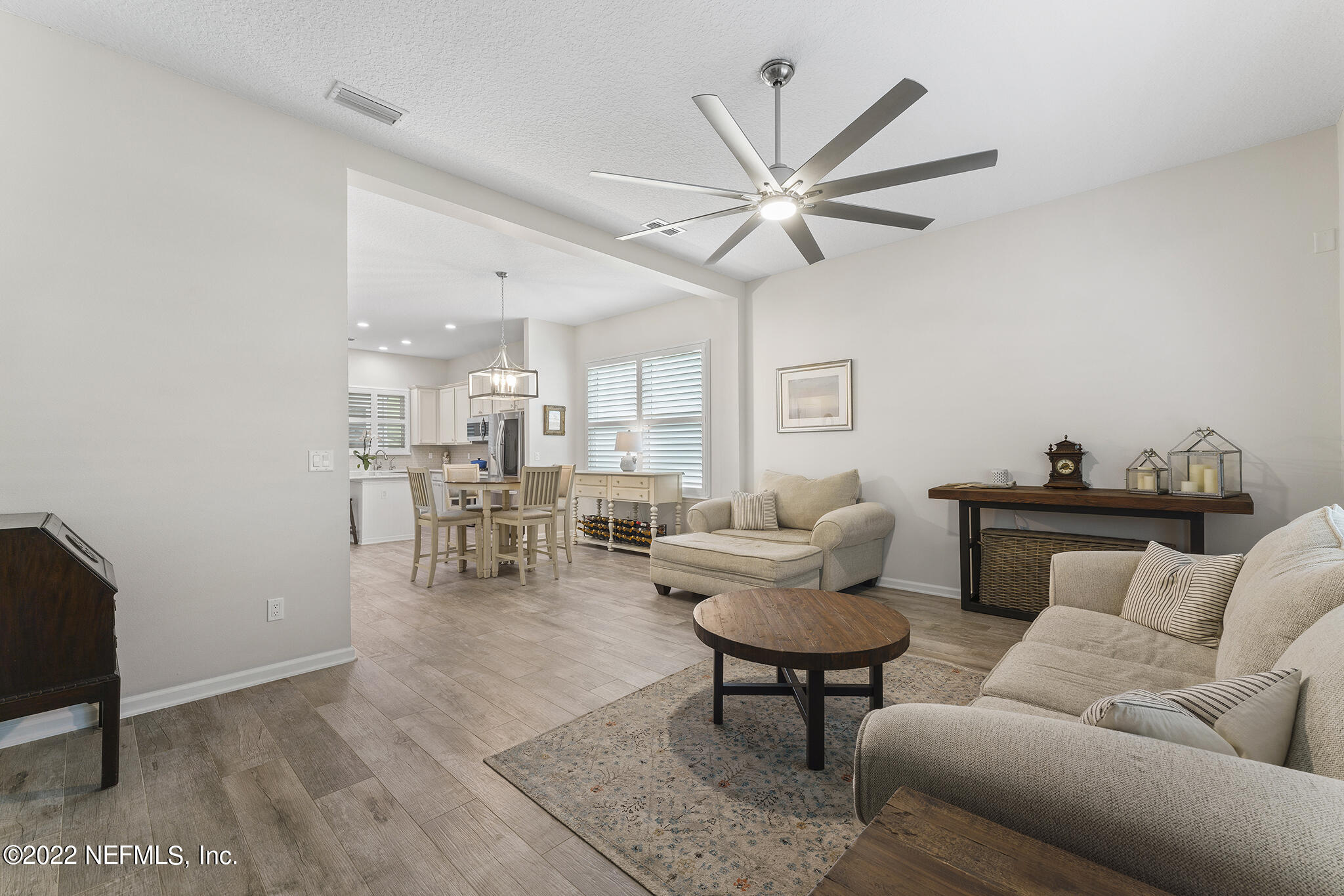 1145 Overdale Road St. Augustine, FL 32080 - Photo 28 of 85 a living room with furniture and a view of kitchen