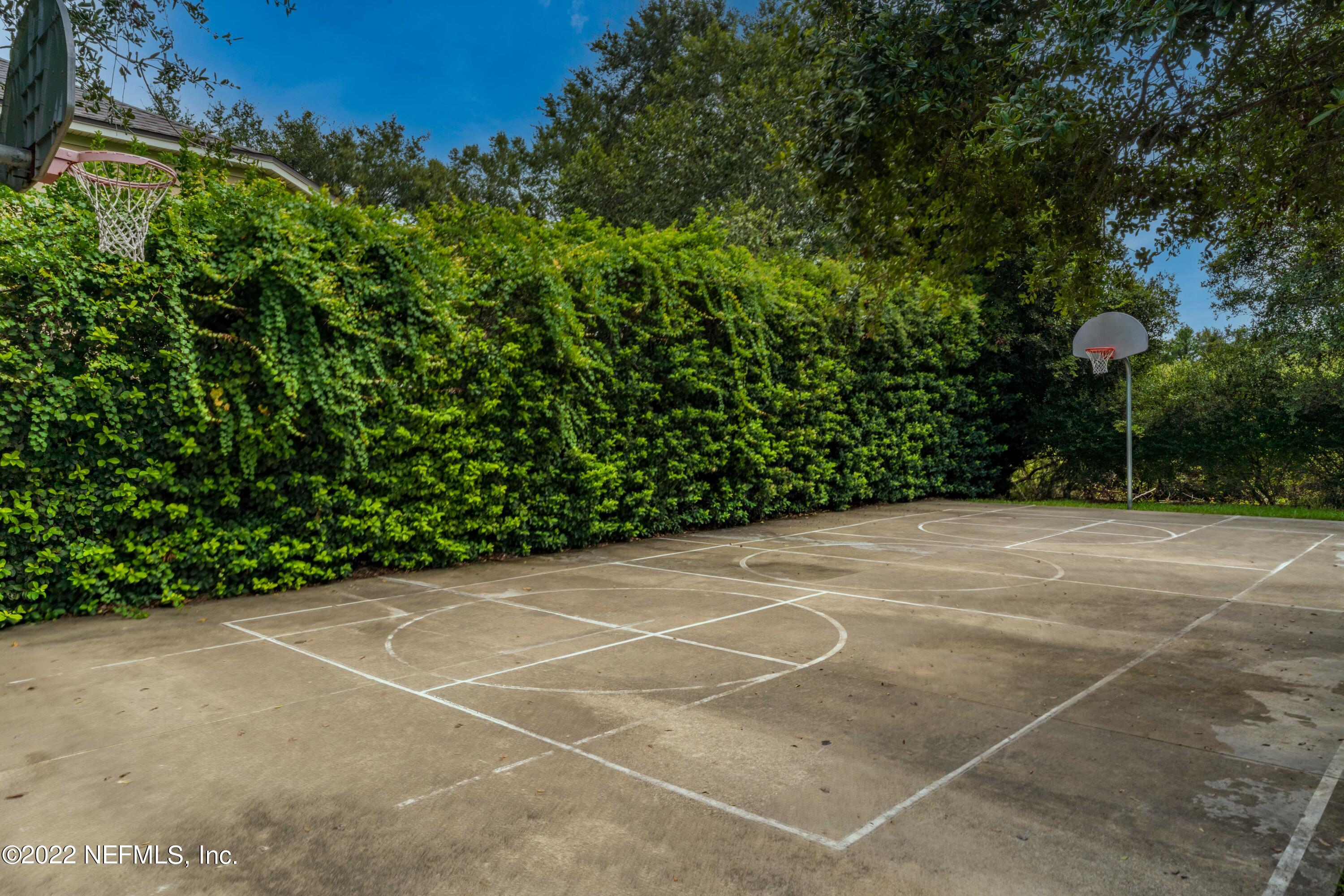 1145 Overdale Road St. Augustine, FL 32080 - Photo 64 of 85 a view of a tennis court