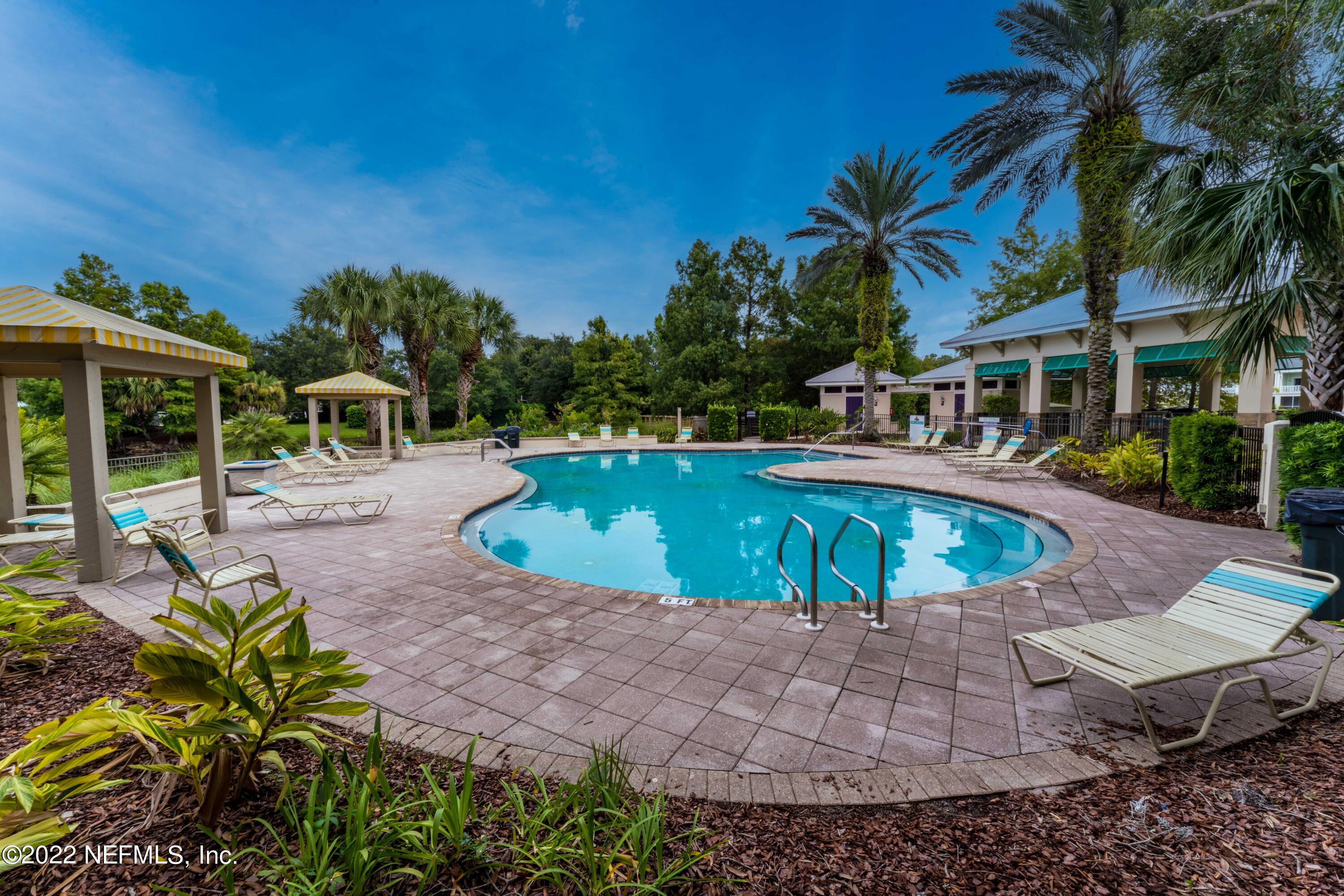 1145 Overdale Road St. Augustine, FL 32080 - Photo 69 of 85 a view of a swimming pool with a patio