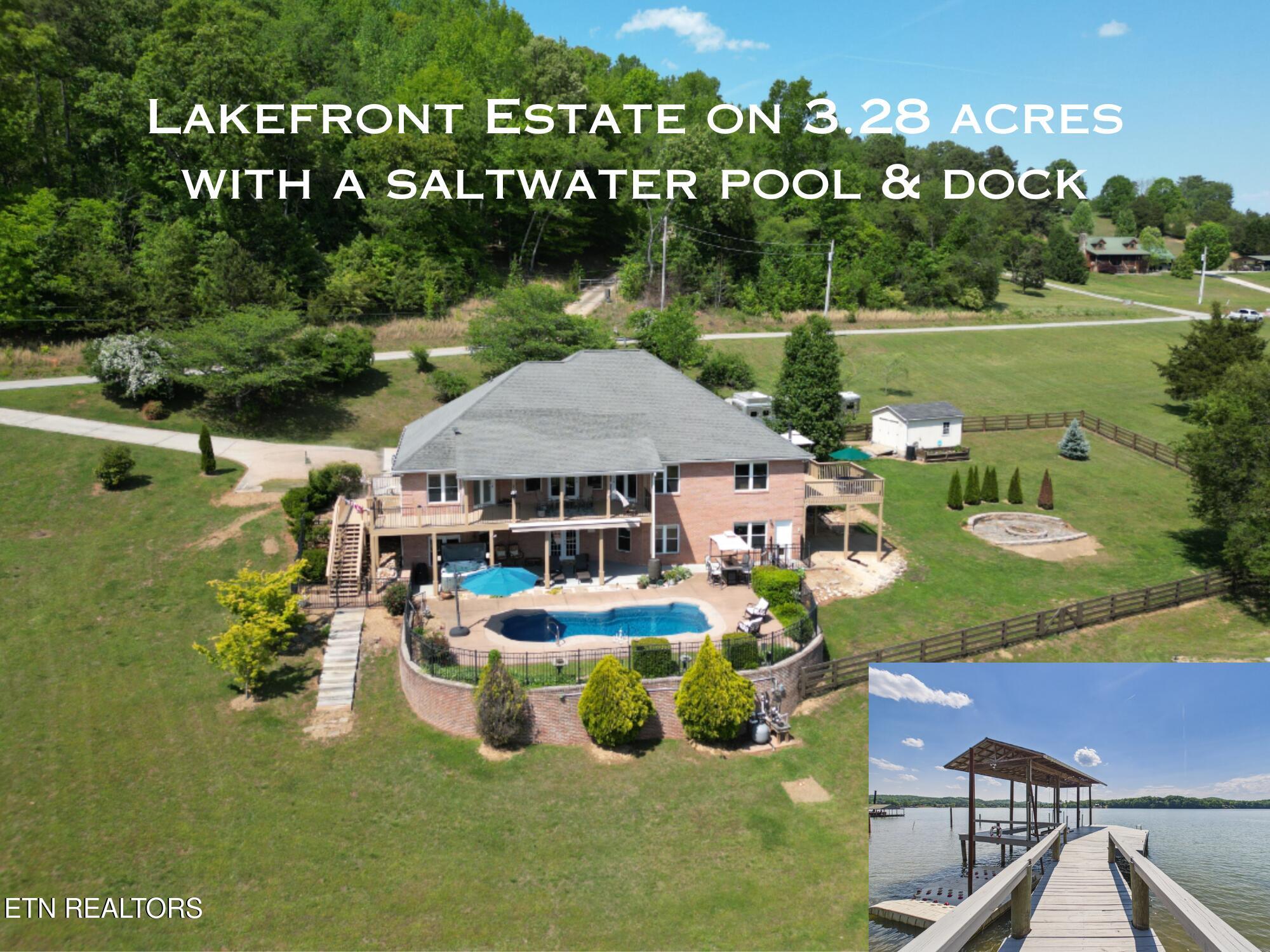 1347 Bowman Bend Road Harriman, TN 37748 - Photo 1 of 60 Lakefront on 3.28 acres BB