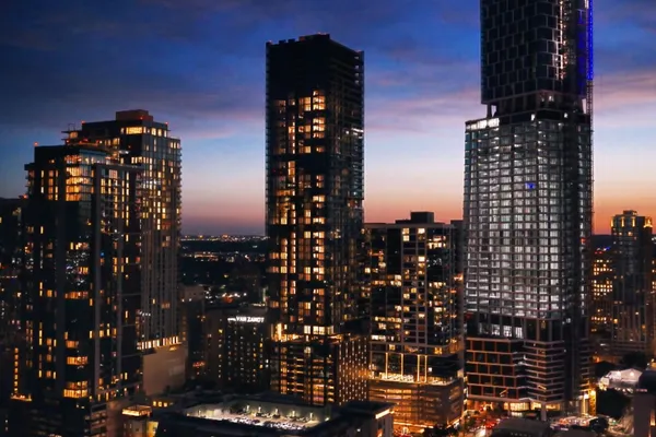 a city view