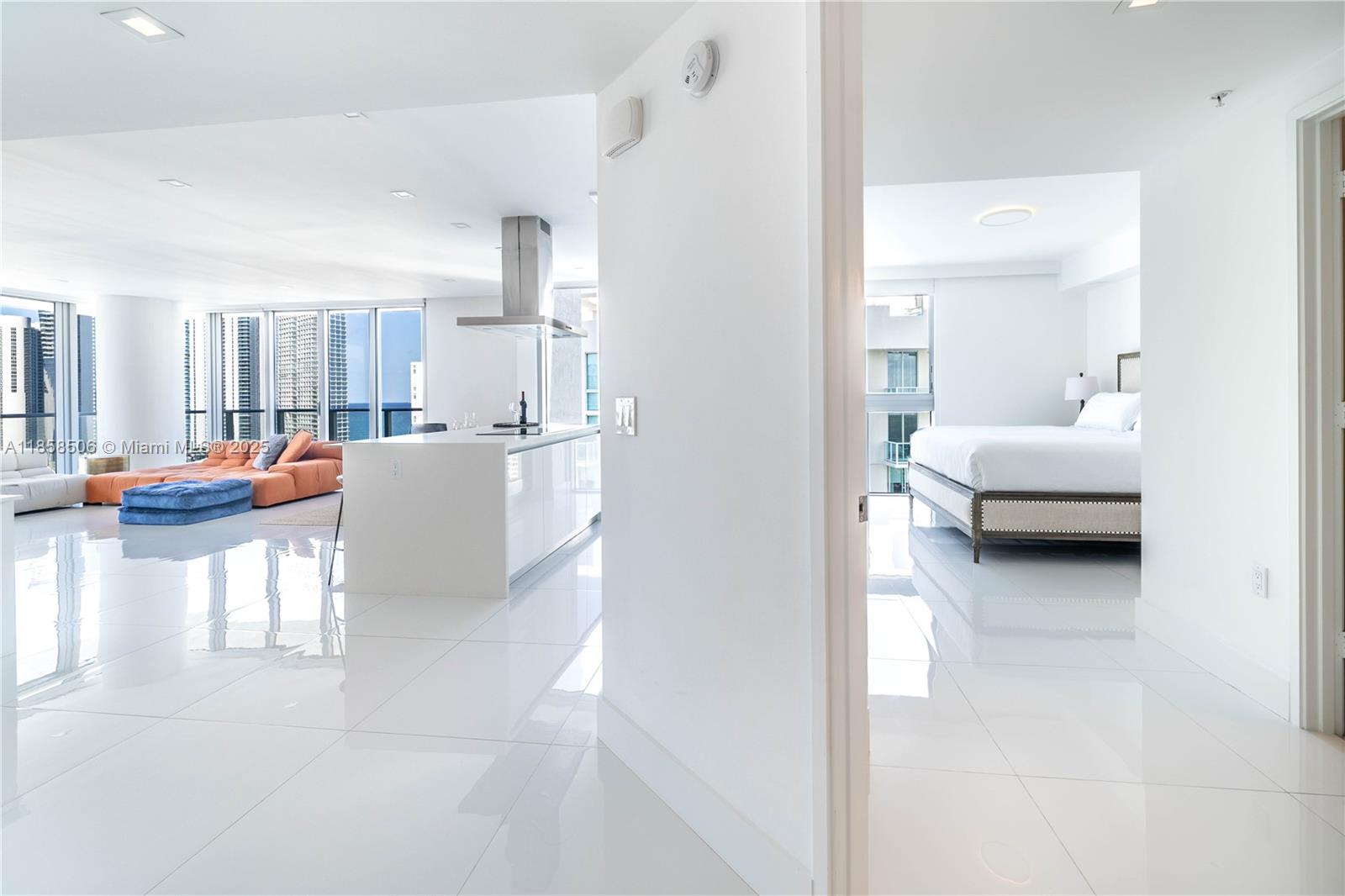 300 Sunny Isles Boulevard, Unit 41901 Sunny Isles Beach, FL 33160 - Photo 13 of 28 a view of living room and kitchen with furniture and a view of living room