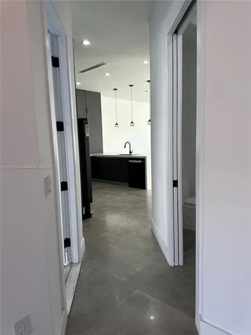 a view of storage and utility room