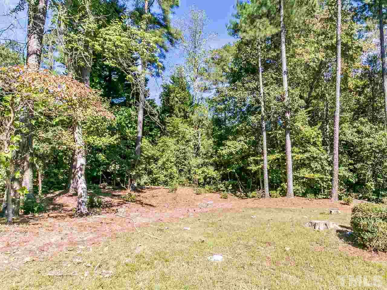 1312 Binley Place Raleigh, NC 27615 - Photo 21 of 22 a view of outdoor space with deck and trees