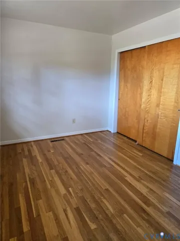 wooden floor in a room