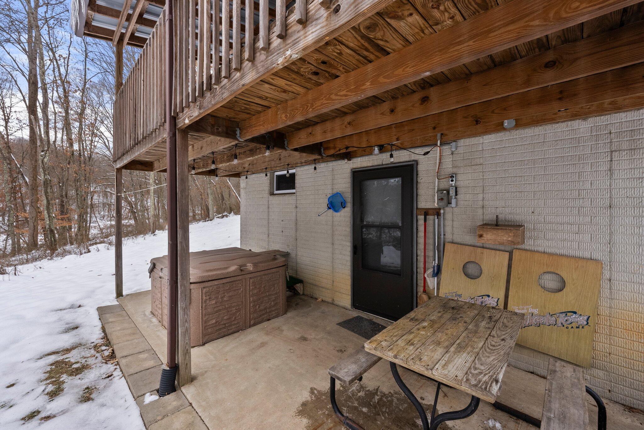 14635 Little Cola Road Rockbridge, OH 43149 - Photo 54 of 81 Cabin 2 - Hot Tub / Back Patio