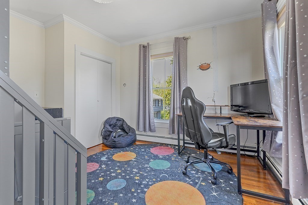 28 Maple Street Mendon, MA 01756 - Photo 32 of 39 a workspace with furniture hardwood and a window
