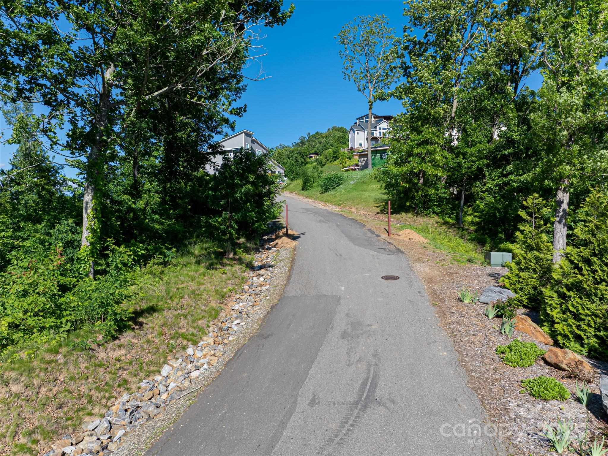 151 Serenity Ridge Trail Asheville, NC 28804 - Photo 12 of 16 a view of a garden
