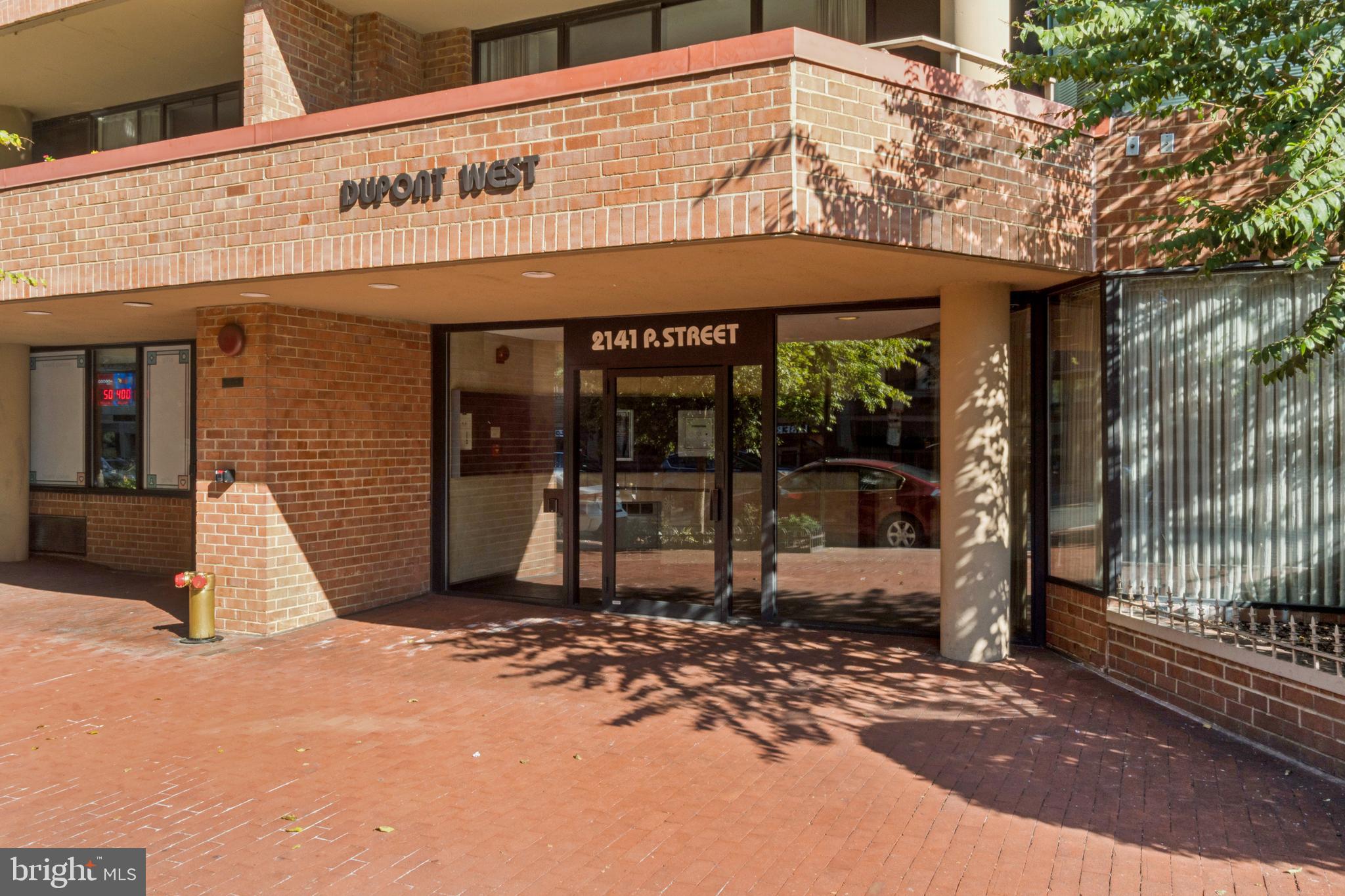 2141 P Street Northwest, Unit 709 Washington, DC 20037 - Photo 23 of 23 a view of a building with door