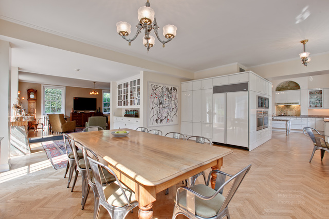 965 East Deerpath Road Lake Forest, IL 60045 - Photo 15 of 25 a view of a dining room with furniture