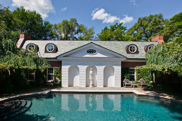 965 East Deerpath Road Lake Forest, IL 60045 - Photo 21 of 25 a view of multiple house with a yard