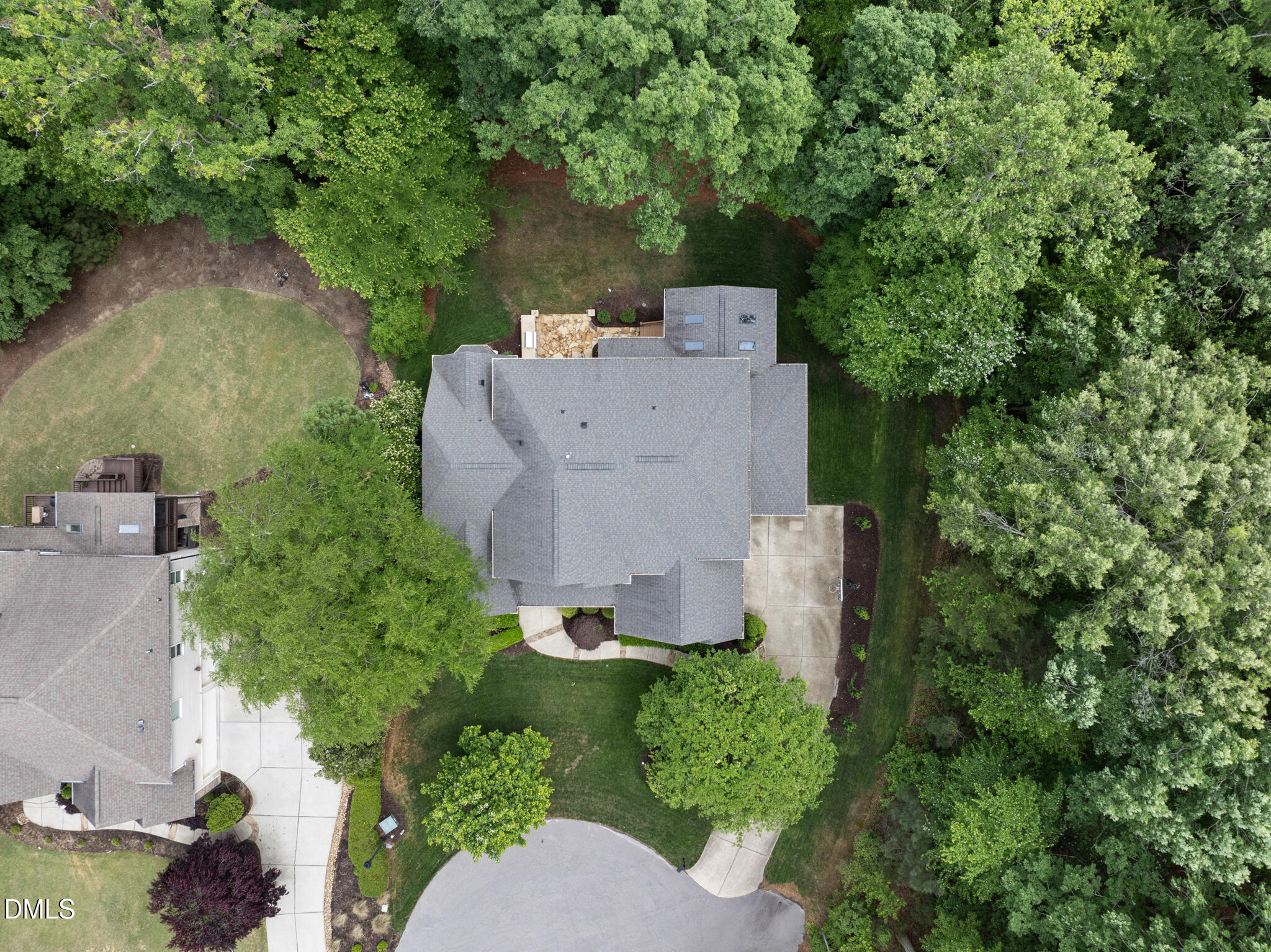 7313 Ryehill Drive Cary, NC 27519 - Photo 3 of 36 Aerial View