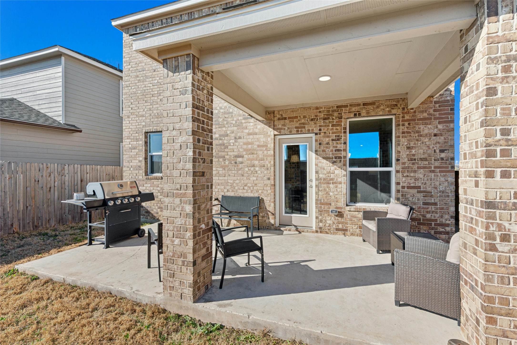 2001 Saskatoon Street Georgetown, TX 78626 - Photo 3 of 40 a building outdoor space with patio furniture