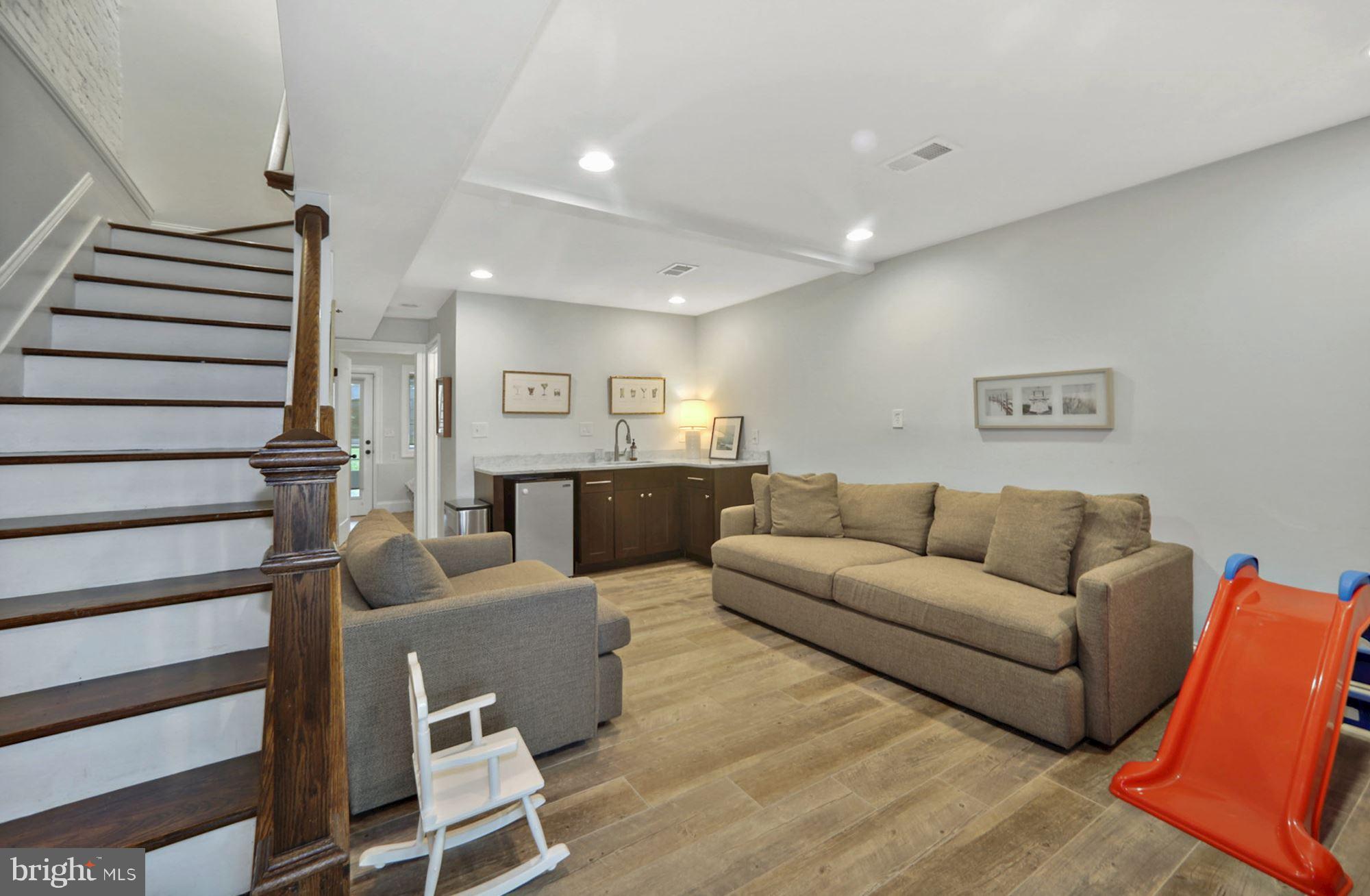 5233 5th Street Northwest Washington, DC 20011 - Photo 11 of 15 Family Room in basement.