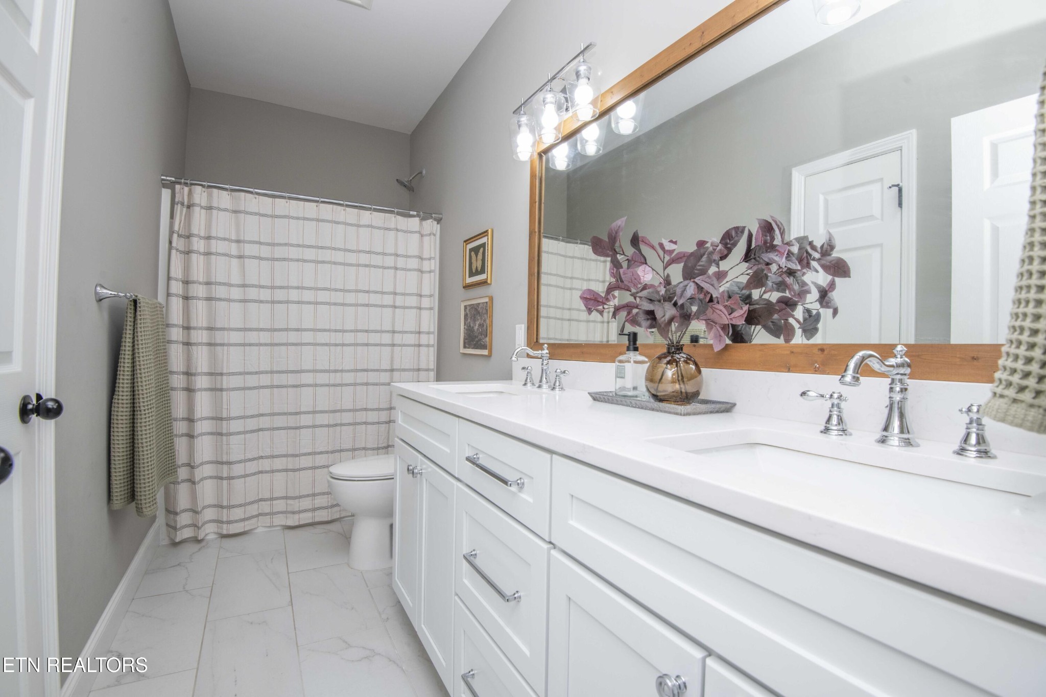 1562 Pullen Road Sevierville, TN 37862 - Photo 37 of 53 a bathroom with a sink a toilet and shower