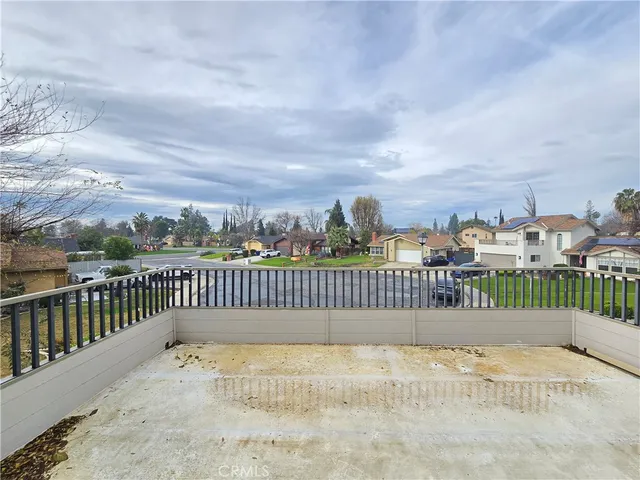 a view of a roof deck