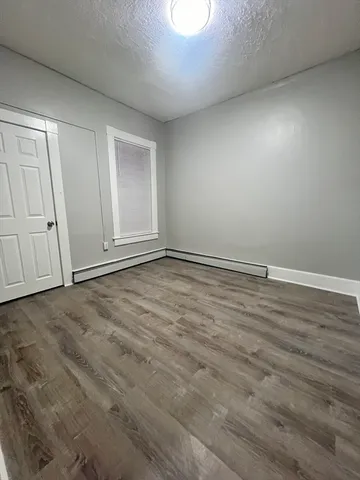 wooden floor in an empty room