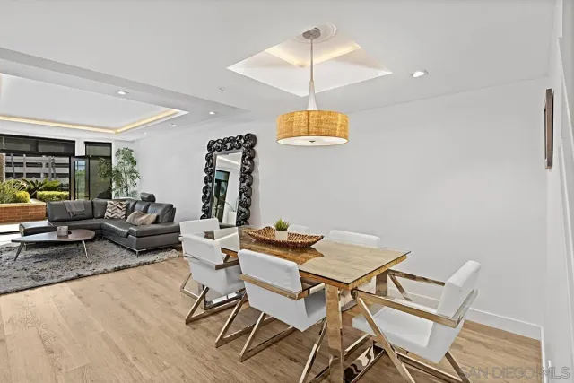 a kitchen with cabinets and appliances