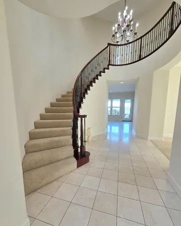 en view interior of house with staircase