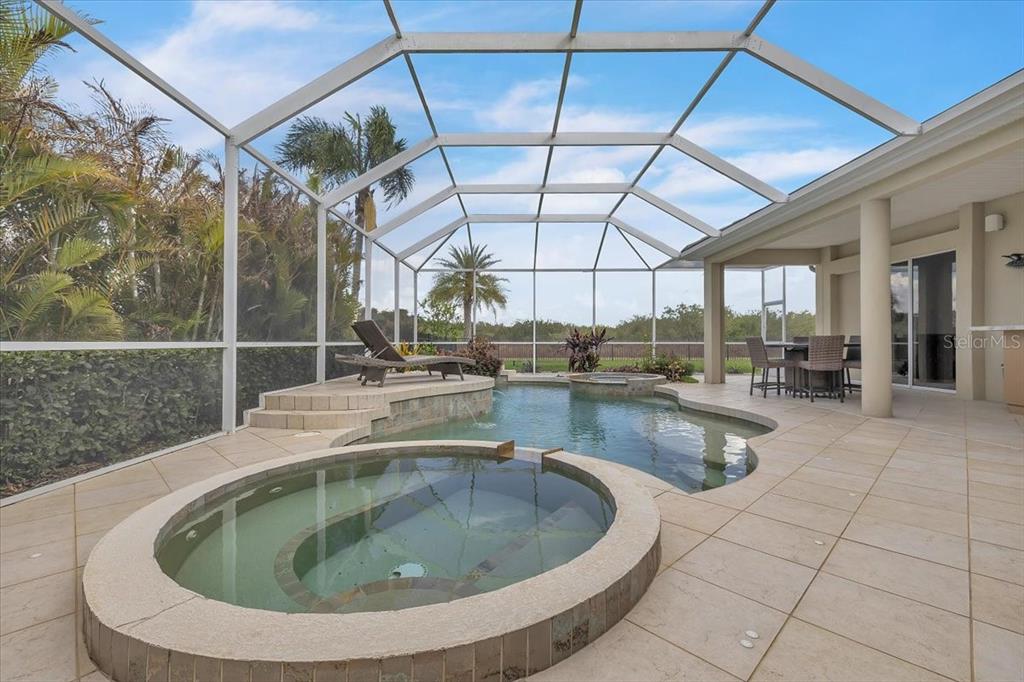 709 Country Meadows Way Bradenton, FL 34212 - Photo 64 of 97 a view of a swimming pool with a patio