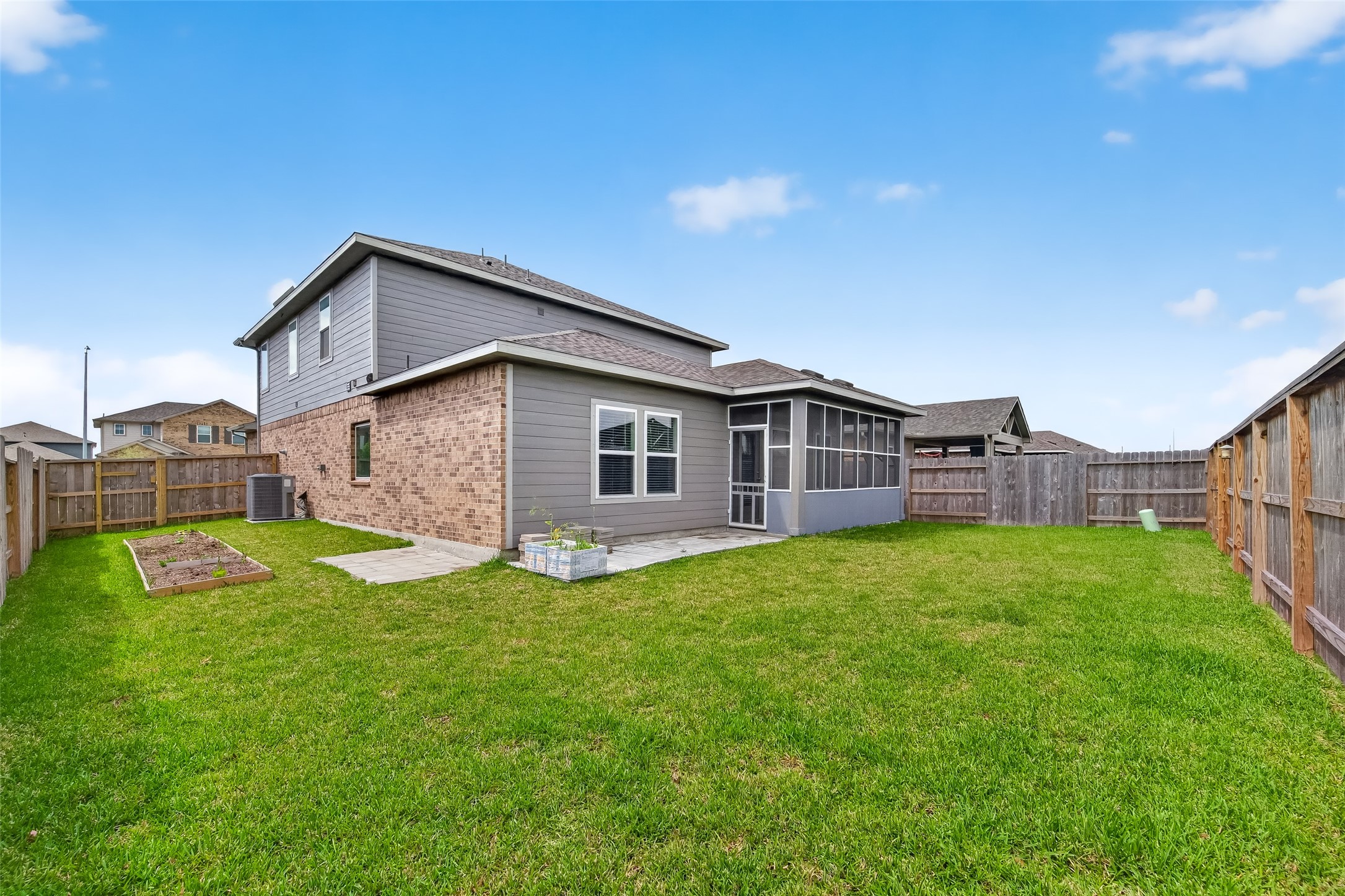 12119 Rushing Rdg Drive Baytown, TX 77523 - Photo 46 of 48 a view of a house with a backyard