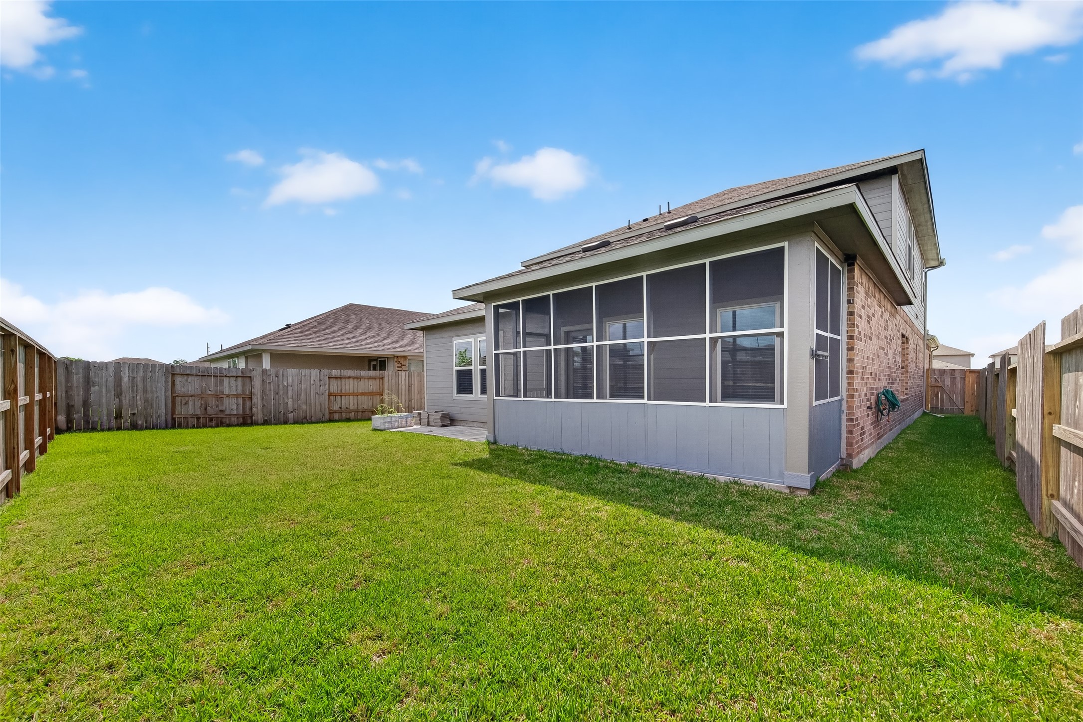 12119 Rushing Rdg Drive Baytown, TX 77523 - Photo 48 of 48 a view of a house with backyard and garden