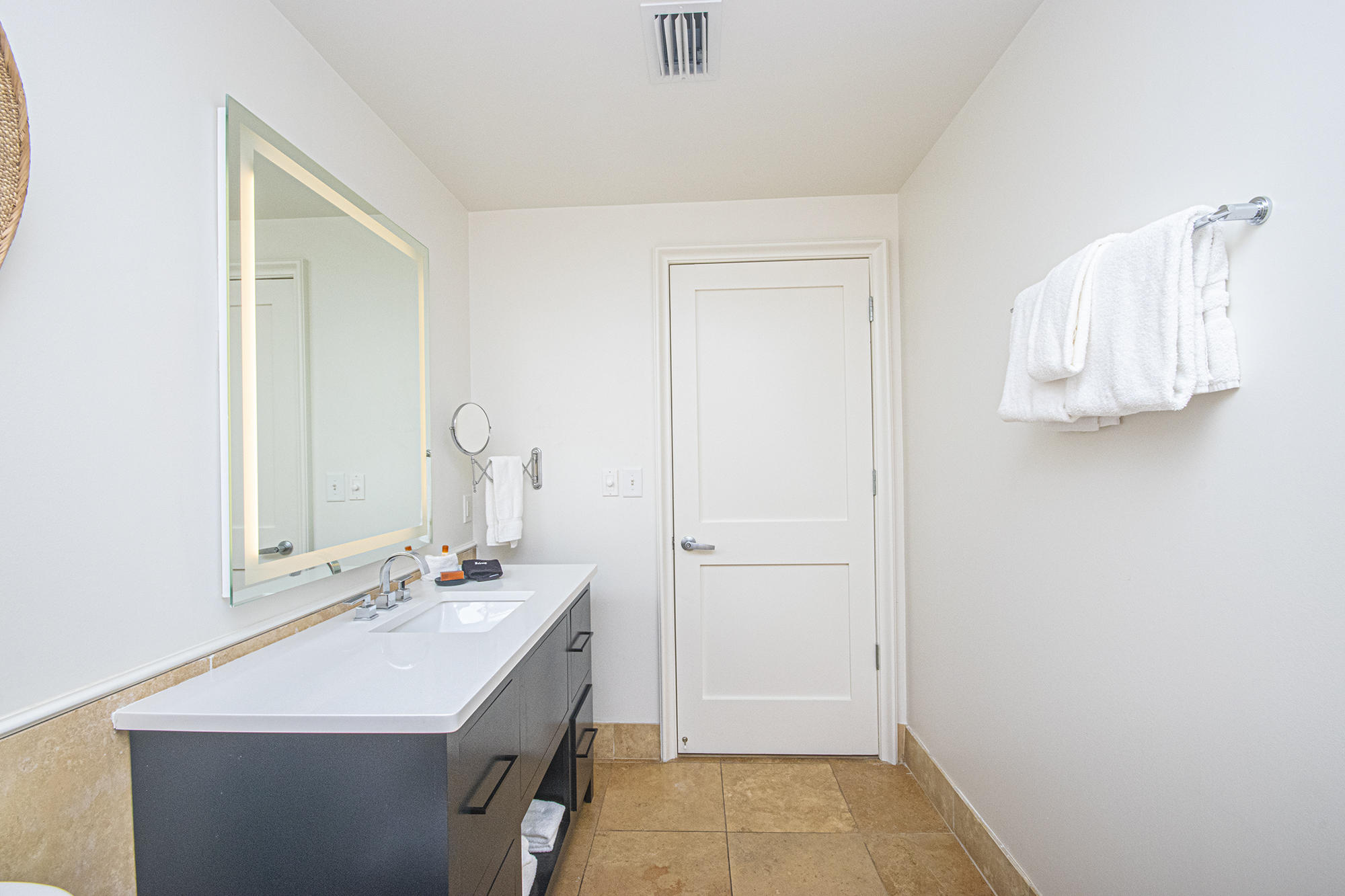 136 Georgetown Avenue, Unit A16 Inlet Beach, FL 32461 - Photo 44 of 57 a bathroom with a sink and a mirror