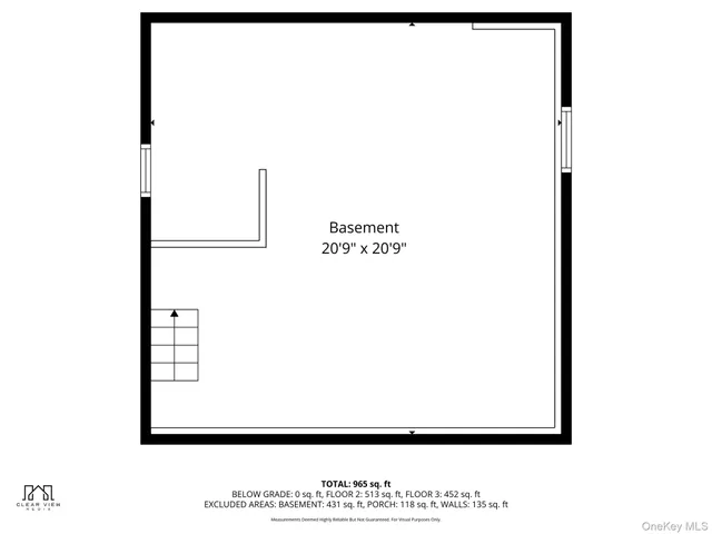 a picture of a room with a white wall and picture