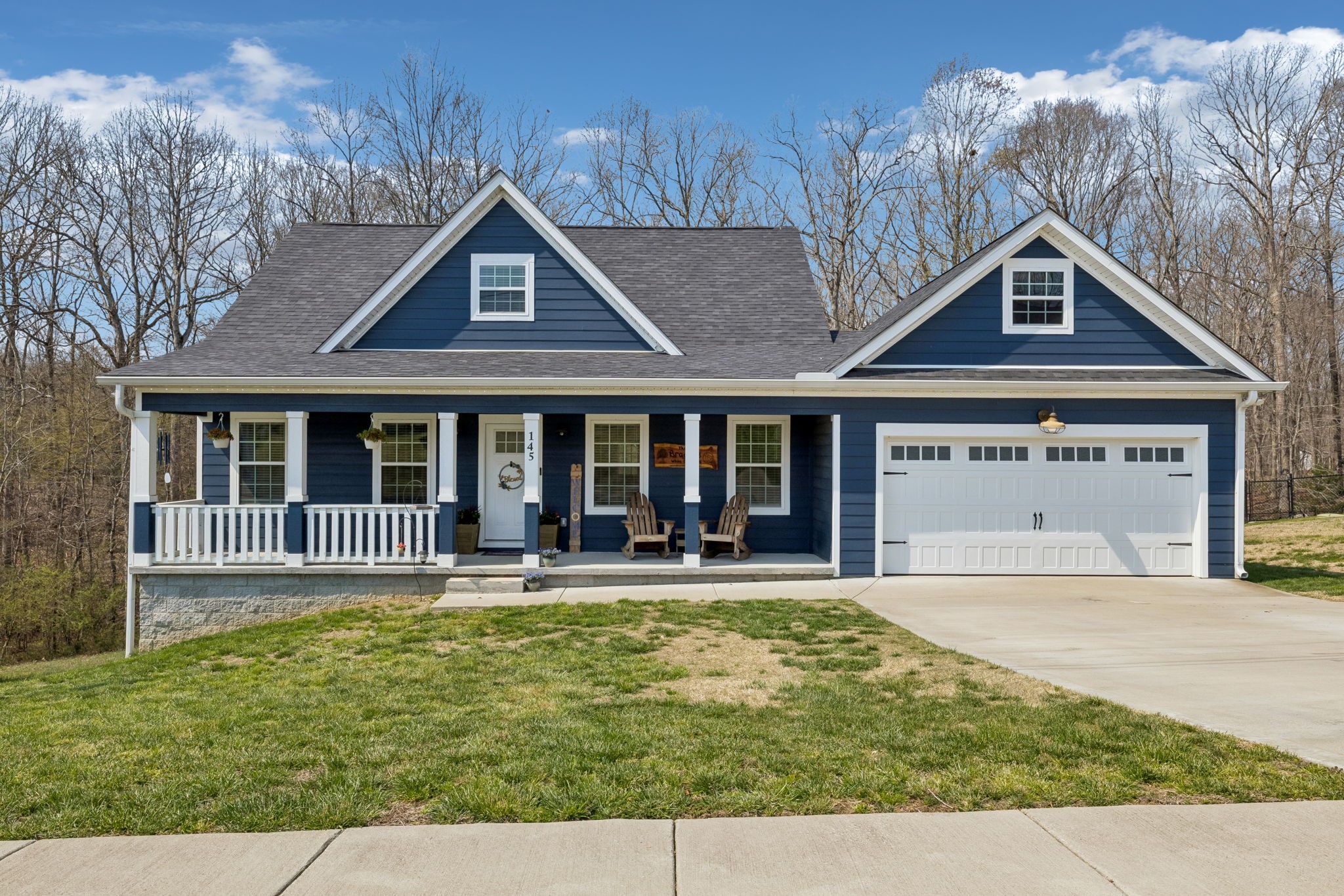 145 Diane Loop White Bluff, TN 37187 - Photo 2 of 33 a front view of a house with garden